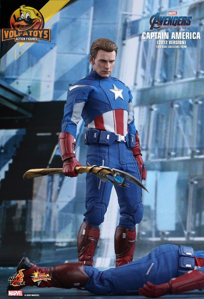 CAPITÃO AMÉRICA (VERSÃO 2012) : ENDGAME - HOT TOYS