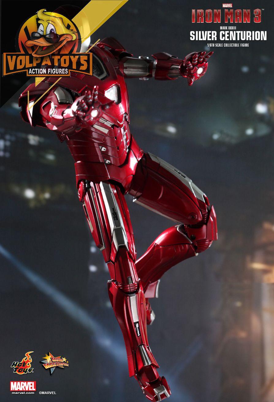 IRON MAN - MARK SILVER CENTURION HOT TOYS ⋆