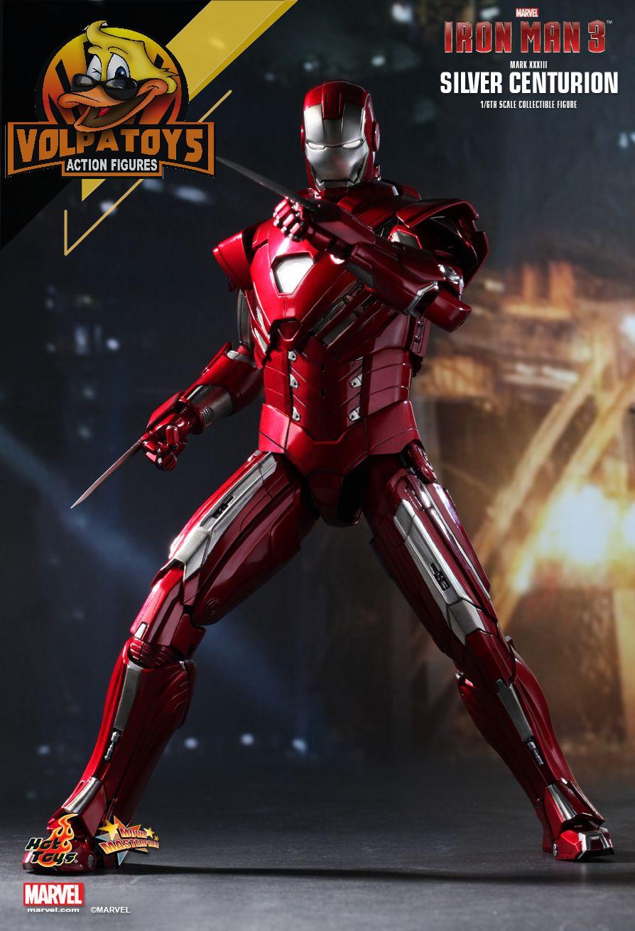 IRON MAN - MARK SILVER CENTURION HOT TOYS ⋆