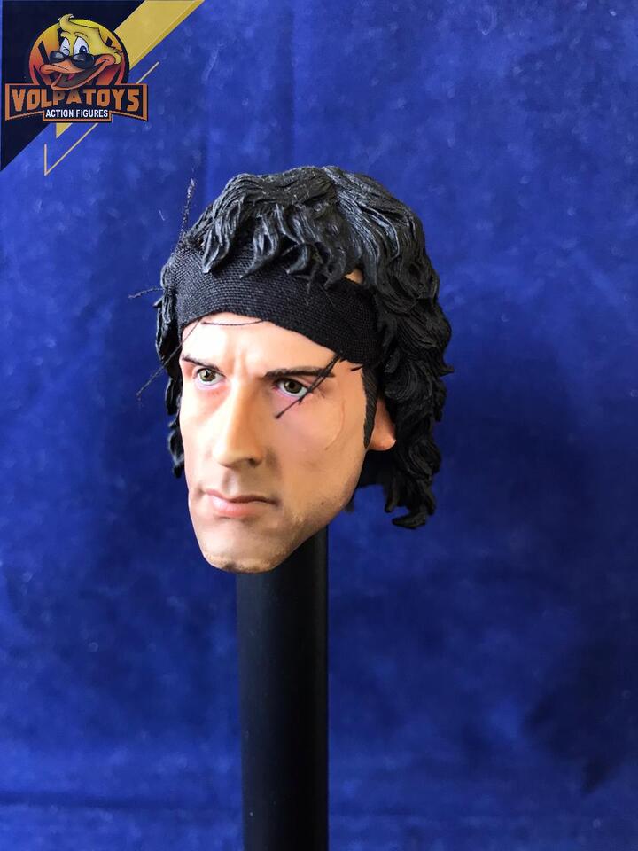 Cabeça Head Rambo Sylvester Stallone 1/6 ⋆ para hot toys