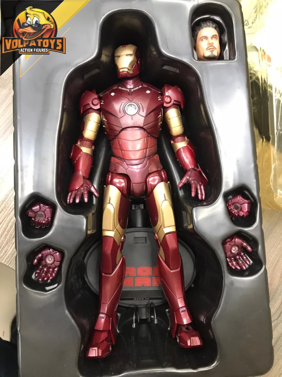 Homen de ferro - Iron Man Mark 3 - Hot toys *Detalhes* ⋆