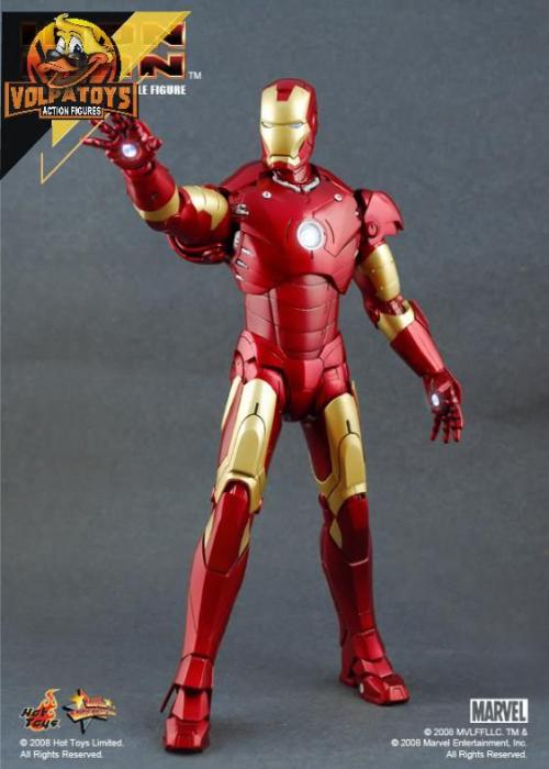 Homen de ferro - Iron Man Mark 3 - Hot toys *Detalhes* ⋆