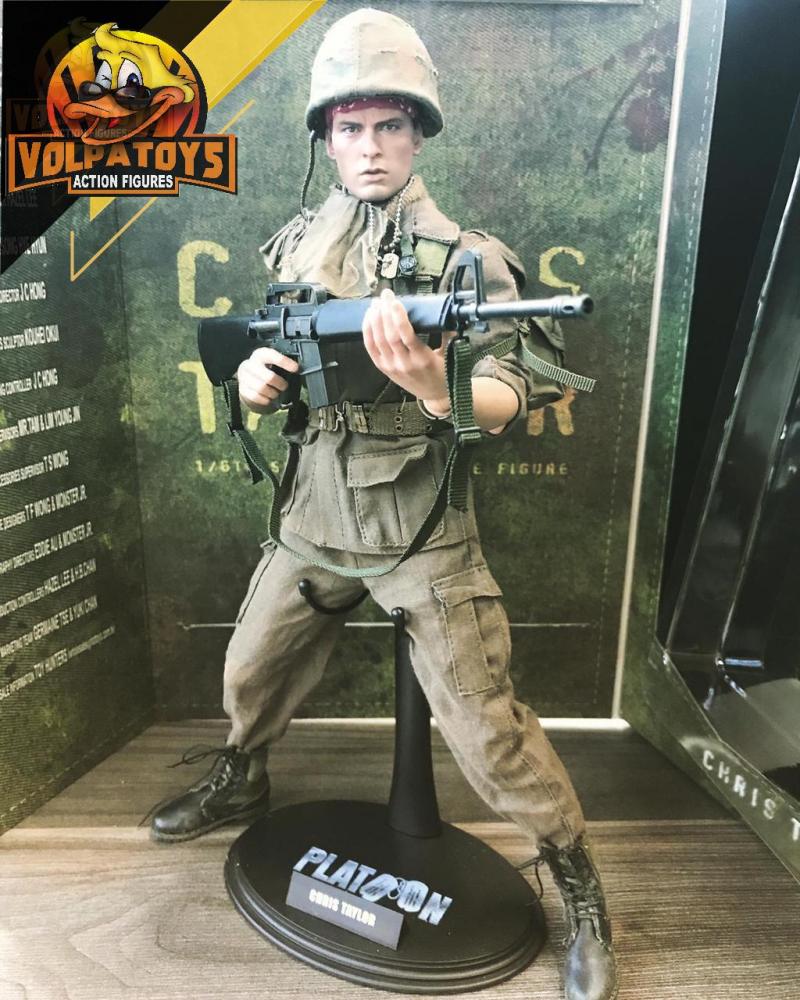 SOLDADO CHRIS TAYLOR - PLATOON HOT TOYS