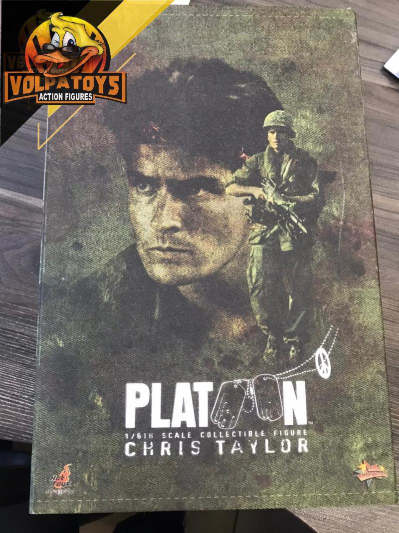 SOLDADO CHRIS TAYLOR - PLATOON HOT TOYS