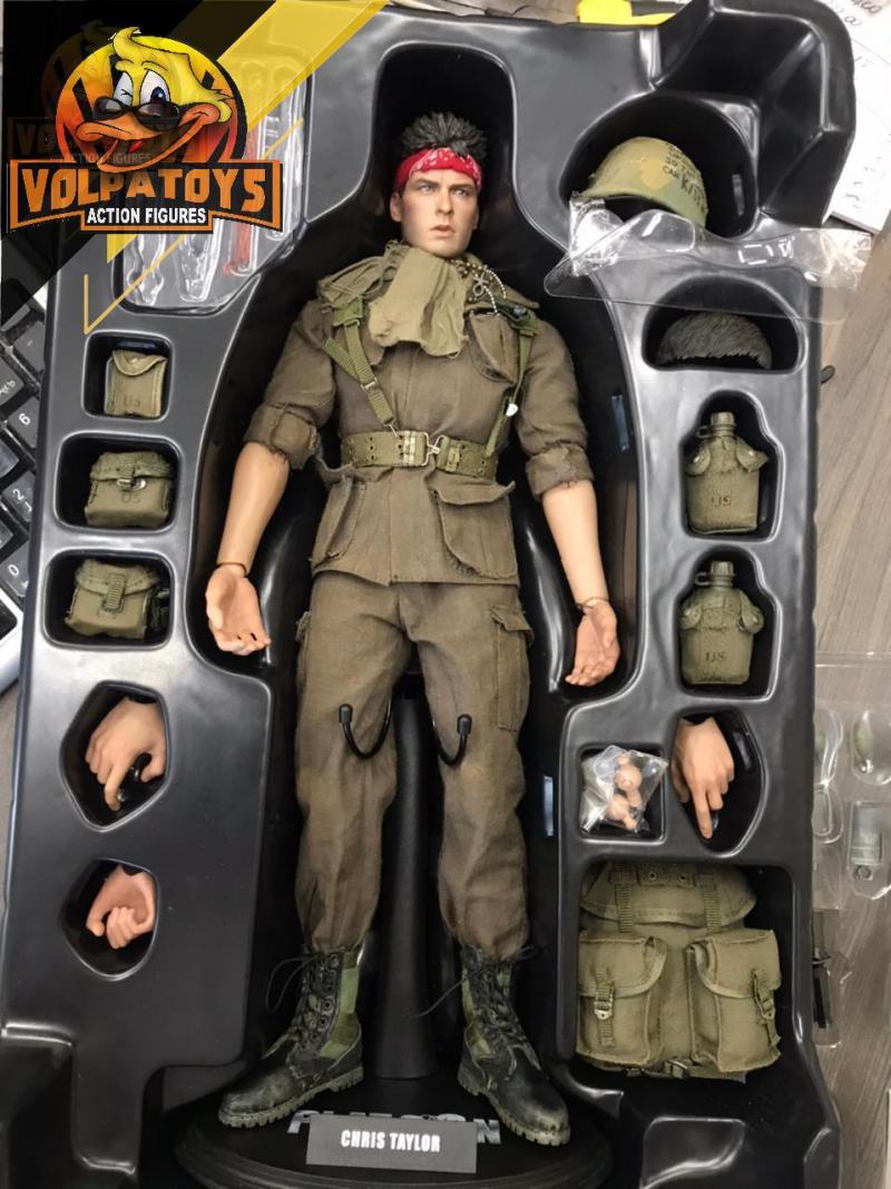 SOLDADO CHRIS TAYLOR - PLATOON HOT TOYS