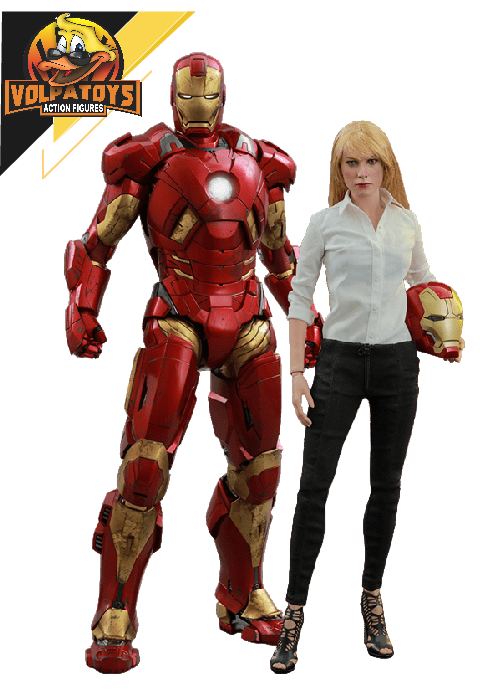 Homem De Ferro Pepper Pots - Iron Man 3 (mark Ix) Hot Toys ⋆