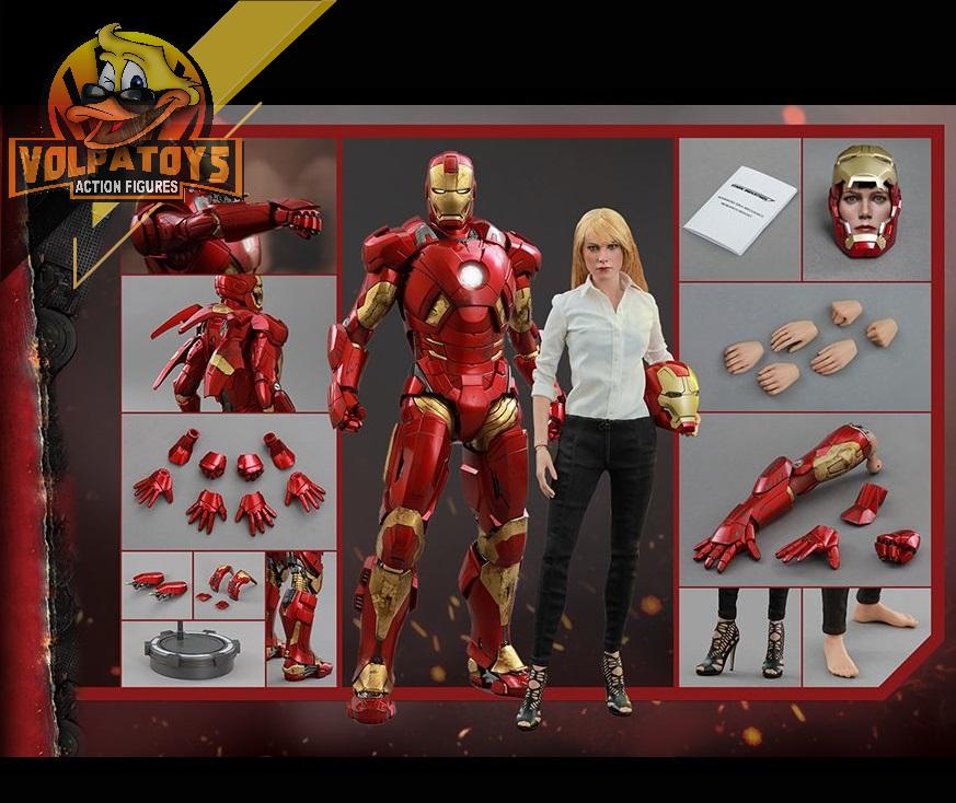 Action figure iron man hot clearance toys