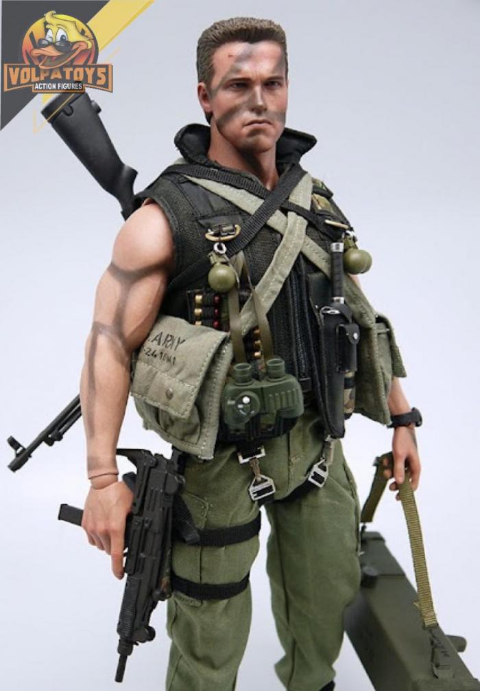 O Maroto Soldado Masculino Action Figure, Conjunto Completo Modelo