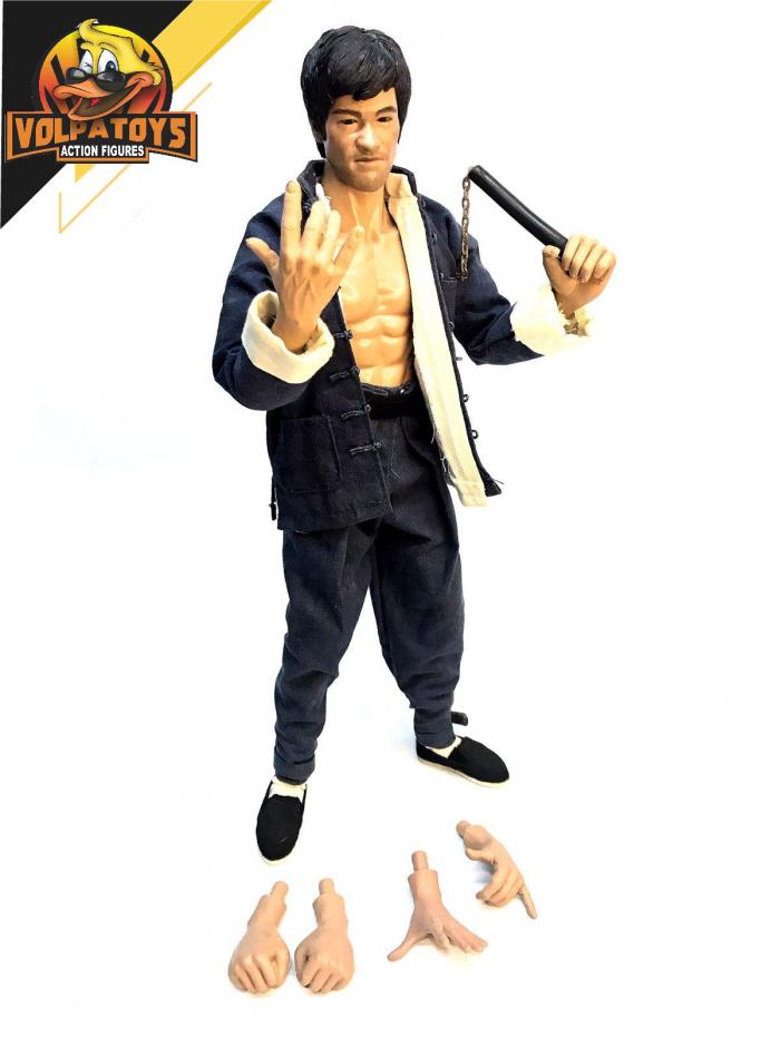 BRUCE LEE 1/6 CUSTOMIZADO - PEÇAS ENTERBAY ⋆ DRAGÃO