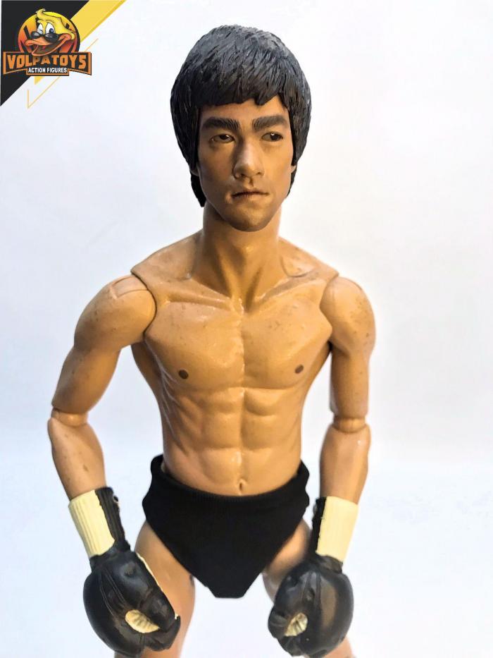 BRUCE LEE 1/6 CUSTOMIZADO BOXER - PEÇAS ENTERBAY ⋆