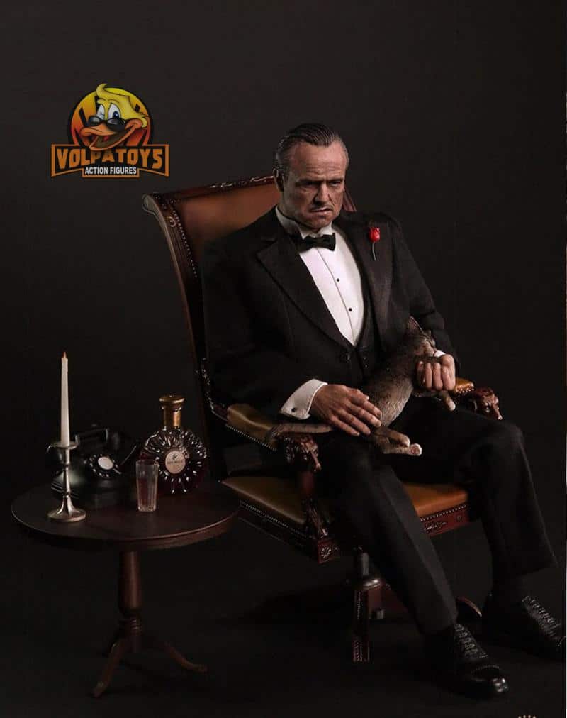 ドンコルリオーネフュギュア　ETERBAY The Godfather Poderoso Chefao Present Toys The Godfather 1/6 Don Corleone ⋆