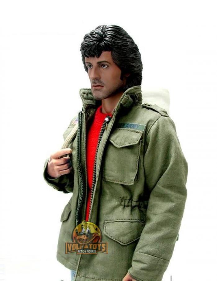 Hot Toys MMS21 Rambo First Blood John J. Rambo Collectible Action Figurine 1/6 30cm (exposée