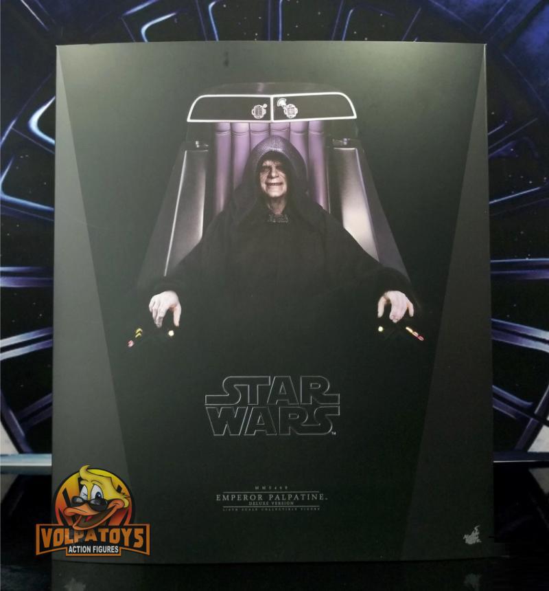 Imperador Palpatine Deluxe Version Mms468 Hot Toys ⋆ 