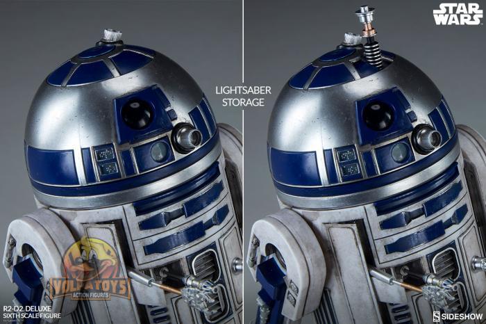 R2-D2 DELUXE - SIDESHOW 1/6 - STAR WARS ⋆